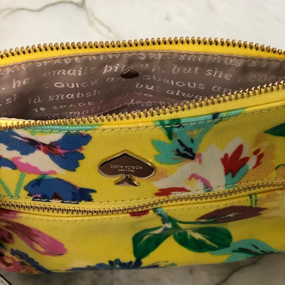 KATE SPADE SPRING FLORAL CROSSBODY - Picture 5 of 5